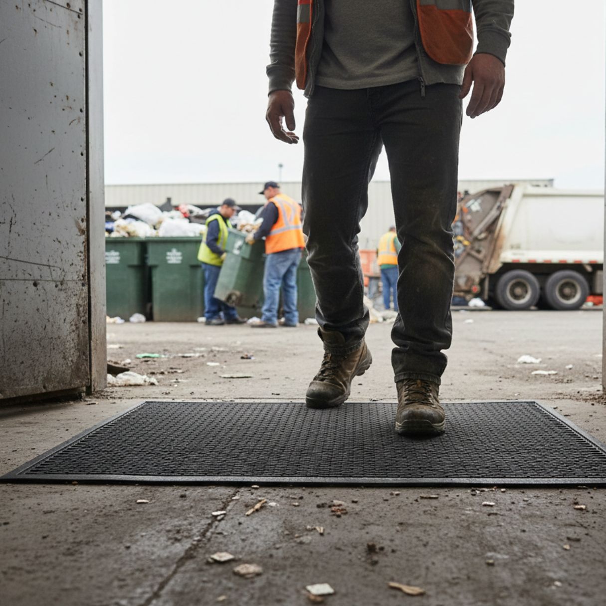 Scraper Rubber Mat