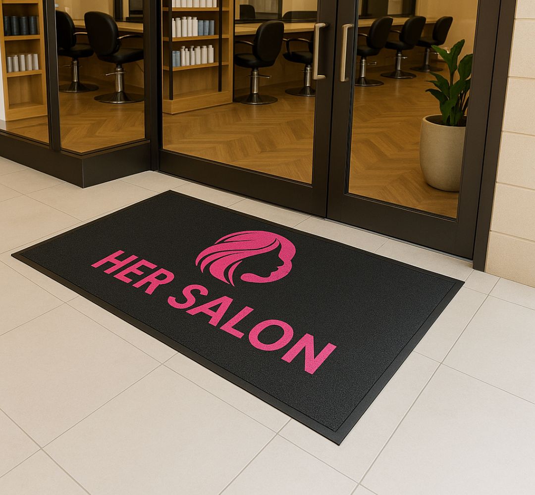 Traditional Classic logo mats – salon