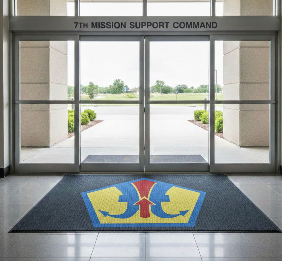 Waterhog Inlay logo mats – in use (2)