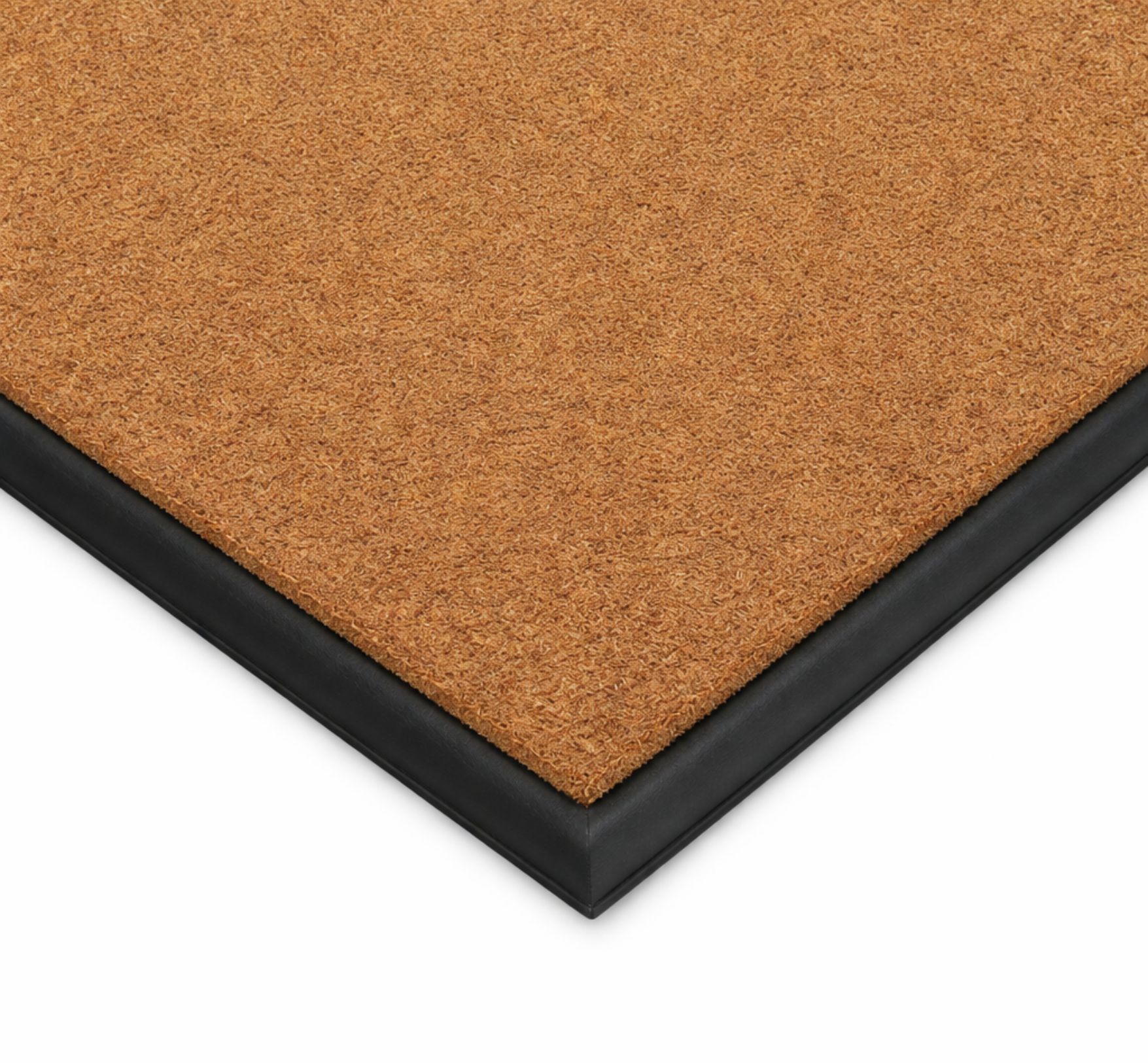synthetic coco mats natural with border